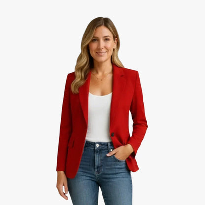 Women’s Work Lightweight Blazer with Button Closure