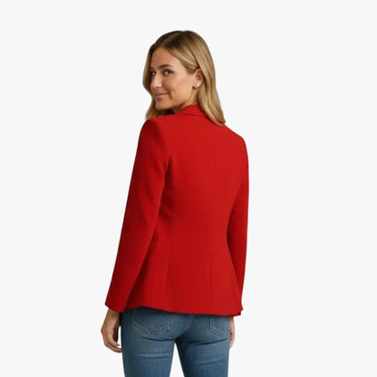 Women’s Work Lightweight Blazer with Button Closure