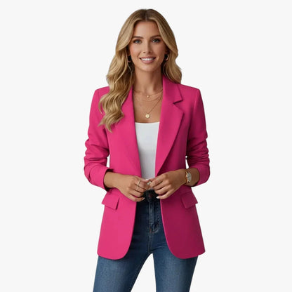 Women’s Work Lightweight Blazer with Button Closure