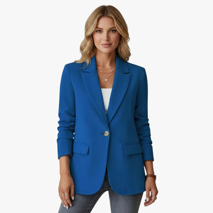 Women’s Work Lightweight Blazer with Button Closure